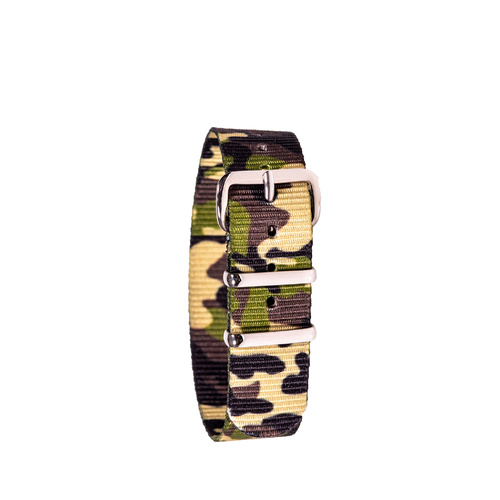 Easy Read Time Teacher Replacement Strap - Green Camo