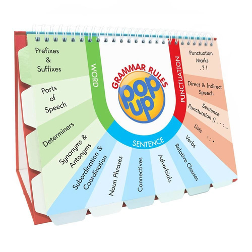 SPAG Pop Up Flip Chart - Spelling, Punctuation and Grammar by Junior Learning