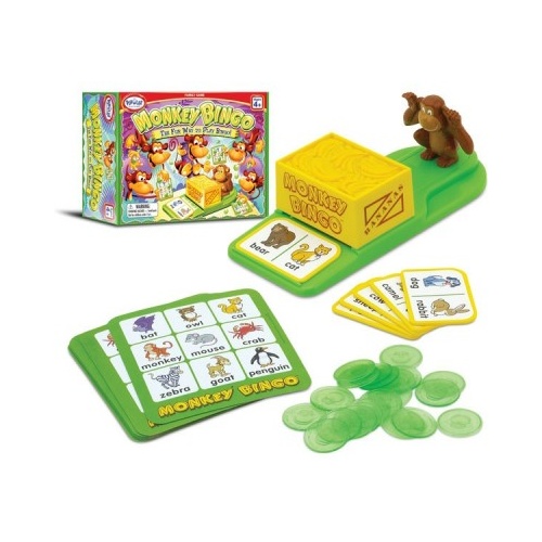 Monkey Bingo by Popular Playthings - Ages 4 to 8 - 2 to 8 players Monkey Bingo by Popular Playthings - Ages 4 to 8 - 2 to 8 players -Back in stock Sep