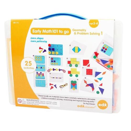 Early Math101 GEOMETRY & PROBLEM SOLVING - Level 1