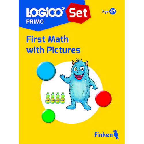 First Math with Pictures Learning Cards for LOGICO Primo Board 4 Years +