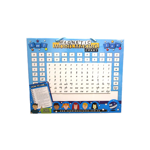 Magnetic Word Making Chart