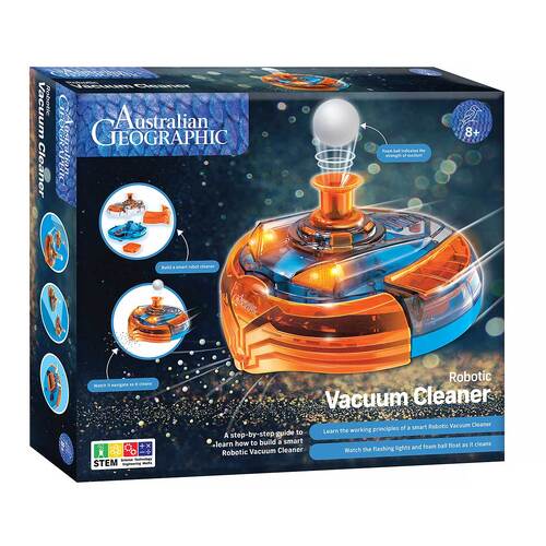 Australian Geographic Intelligent Robotic Vacuum Cleaner
