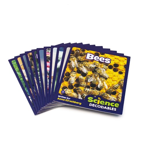 12 Science Decodable Readers Phase 3 - Wildlife -NON-FICTION Books - By Junior Learning