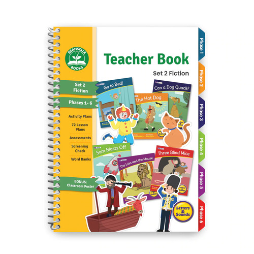 Teacher Book - Set 2 Decodable Readers - Fiction - By Junior Learning