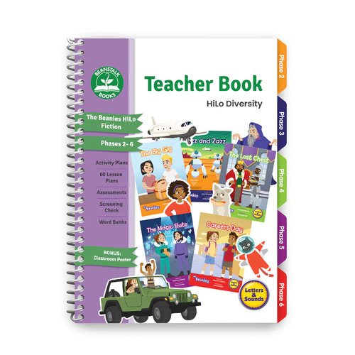 Teacher Book - Hi-Lo Diversity Decodable Readers - Fiction - By Junior Learning