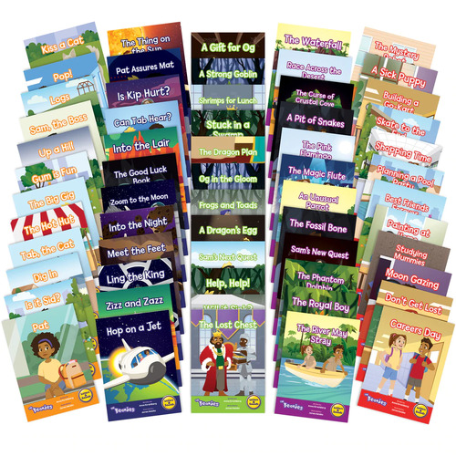 Phase 2 to 6 The Beanies Hi-Lo Diversity Decodable Readers Library - Special Needs -By Junior Learning