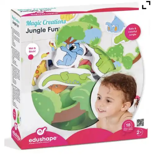 Tub Fun Jungle Bath Toys by Edushapes 3+