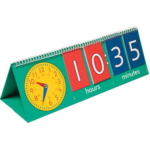 Learning Can Be Fun - Extra Large Tell Time Flip Chart