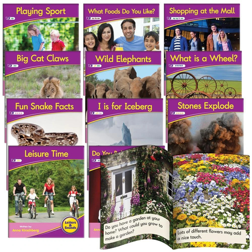 Decodable Readers - Set 1 - Phase 5 - Vowel Sound NON FICTION by Junior Learning