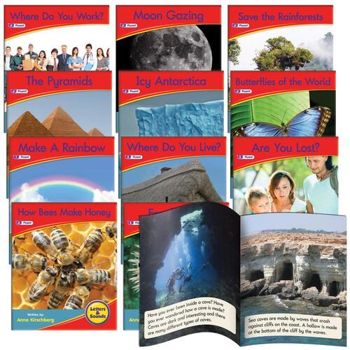 Decodable Readers - Set 1 - Phase 6 - Spelling Non-Fiction by Junior Learning