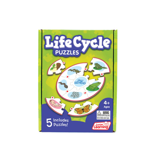 Life Cycle Puzzles by Junior Learning