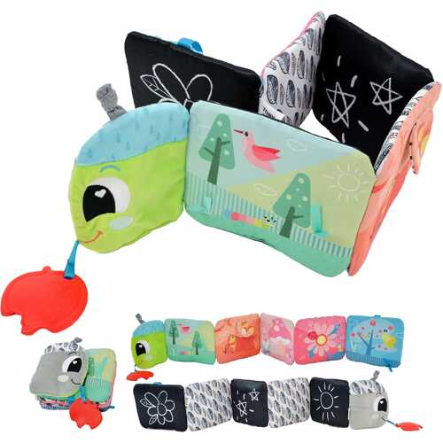 Colorful Journey Caterpillar Book by Lamaze
