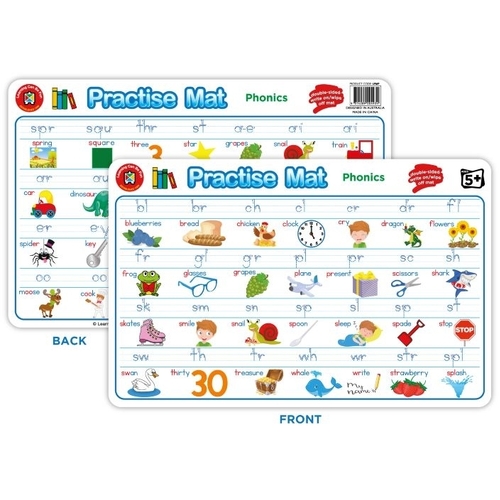 Phonics Practise Mat - Learning Can Be Fun