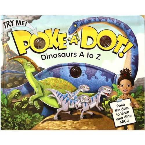 Poke-A-Dot - Dinosaurs A to Z Book by Melissa & Doug