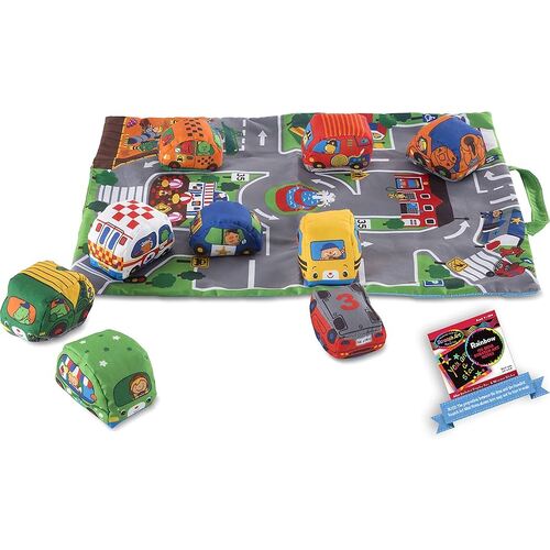 M&D - Take-Along - Vehicle - Town Play Mat