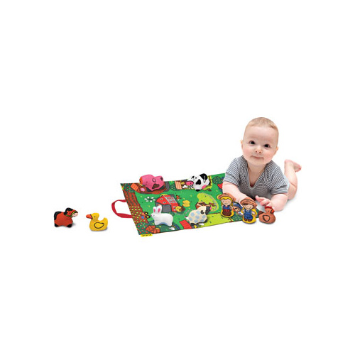 Melissa & Doug M&D Take Along Farmyard play mat by K's Kids