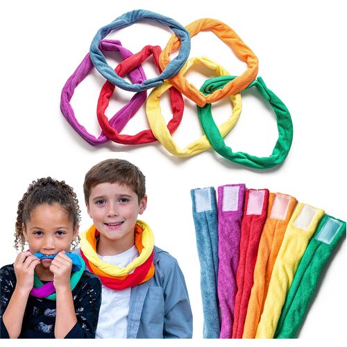 Cloth Chew Bands – Set of 6